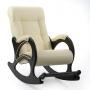 Кресло-качалка Модель 44 экокожа с подножкой (013.0044) (Мебель Импэкс)